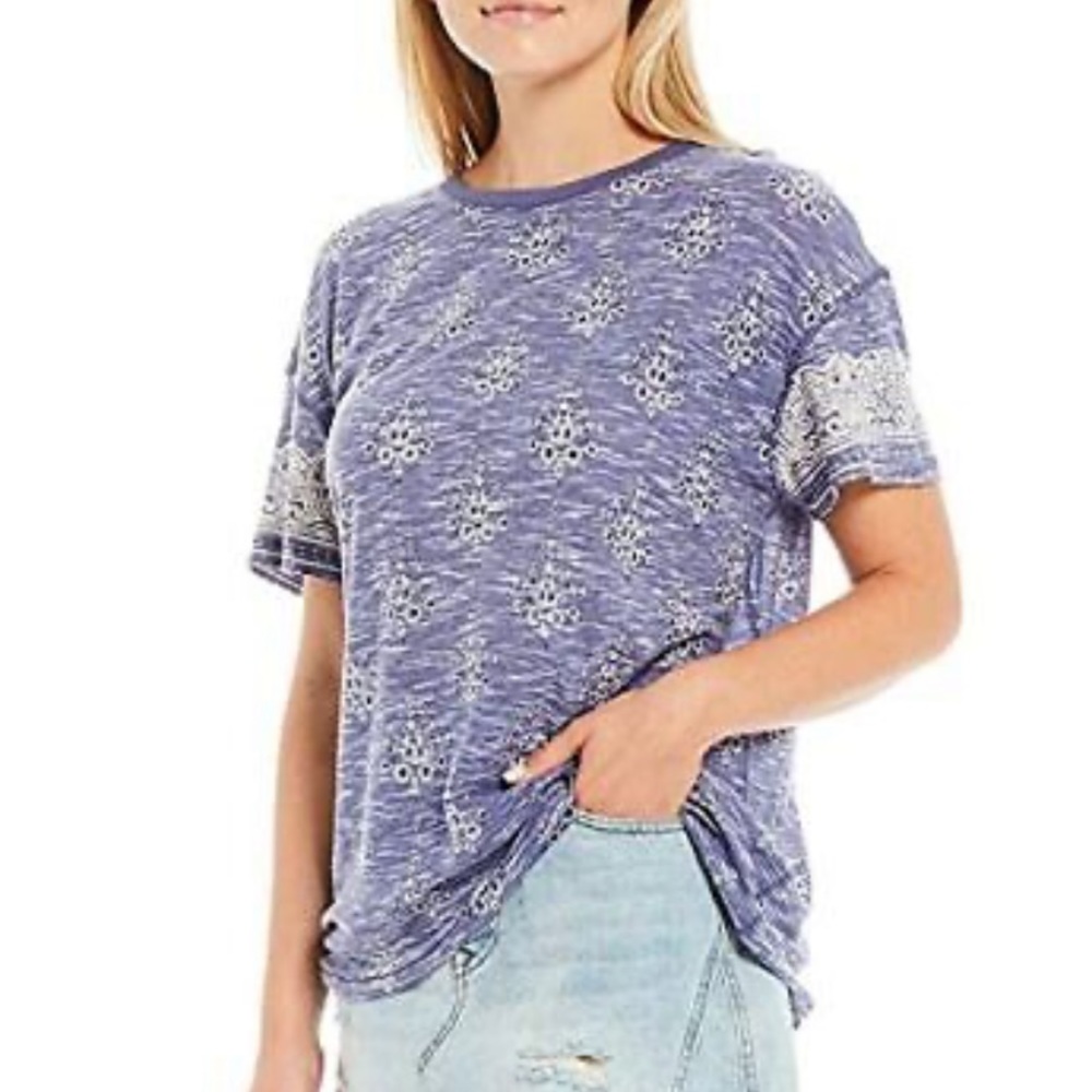 We the Free Free People Maybelle cotton modal bandana print top